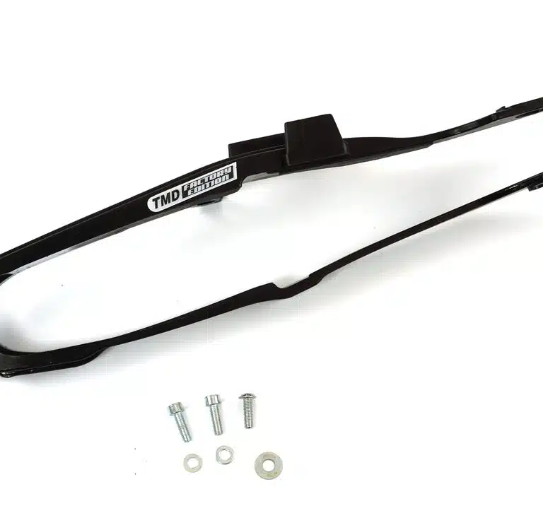 T M Designworks swingarm geleider zwart Honda CRF 250R 20-21 & CRF 250RX 20-21 & CRF 450R 19-20 & CRF 450RX 19-20