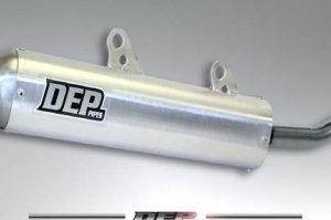 DEP uitlaatdemper Kawasaki KX 250 1995-2002