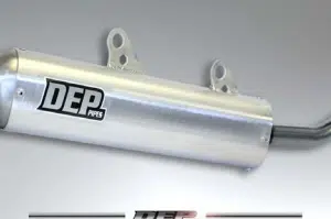 DEP uitlaatdemper Kawasaki KX 250 1995-2002