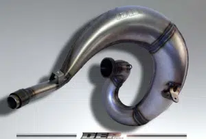 DEP uitlaatbocht staal Kawasaki KX 250 1996-2002