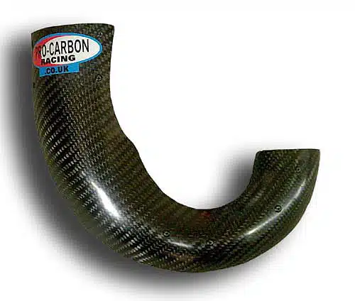 Pro Carbon uitlaatbocht bescherming Yamaha YZ 125 2002-2022