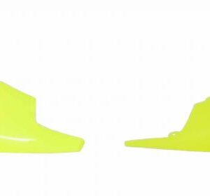 Racetech Onderste Zijnummerborden Fluor Geel Husqvarna TC/FC 125/250/350/450 19- & TE 250/300 20- & FE 250/350/450/501 20-
