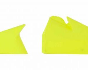 Racetech Bovenste Zijnummerborden Fluor Geel Husqvarna TC/FC 125/250/350/450 19- & TE 250/300 20- & FE 250/350/450/501 20-