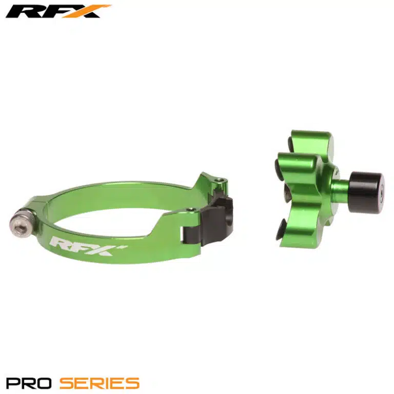 RFX starthulp groen 56,4mm Honda CRF 250R 04- & CRF 450R 04- & CRF 250RX 19- & CRF 450RX 17- & Kawasaki KX 250F 06- & KX 450F 06- & Suzuki RM 125/250 02- & RM-Z 250 07- & RM-Z 450 07-