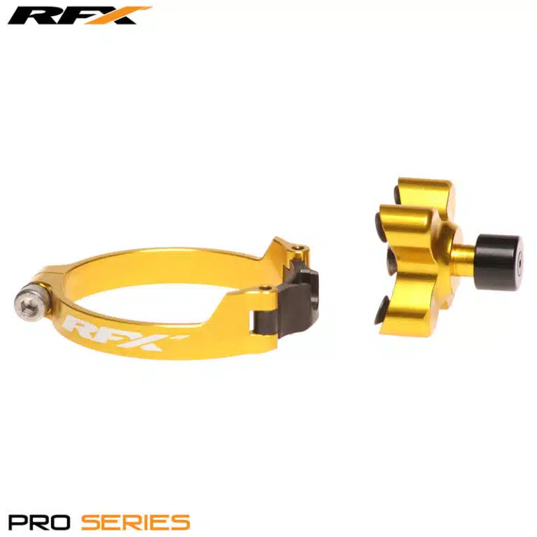 RFX starthulp geel 56,4mm Honda CRF 250R 04- & CRF 450R 04- & CRF 250RX 19- & CRF 450RX 17- & Kawasaki KX 250F 06- & KX 450F 06- & Suzuki RM 125/250 02- & RM-Z 250 07- & RM-Z 450 07-