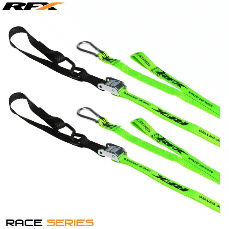 RFX spanbanden Hi-Viz / zwart met extra lus