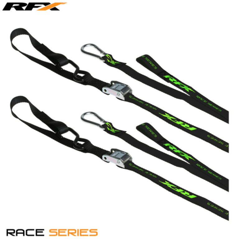 RFX spanbanden zwart / Hi-Viz LE met extra lus