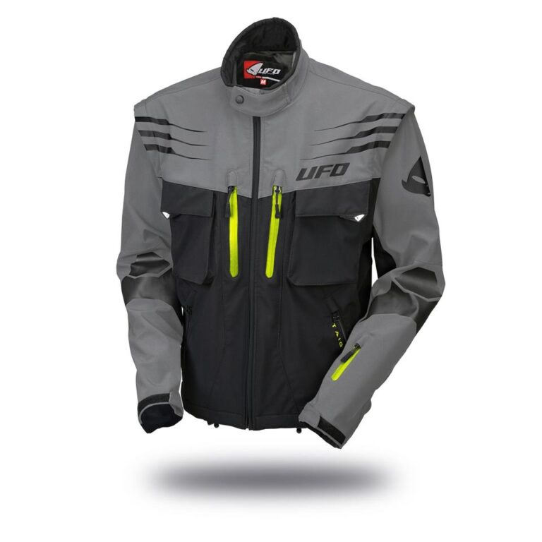 UFO Taiga Enduro / Offroad Jas Grijs / Zwart 2020 Collectie