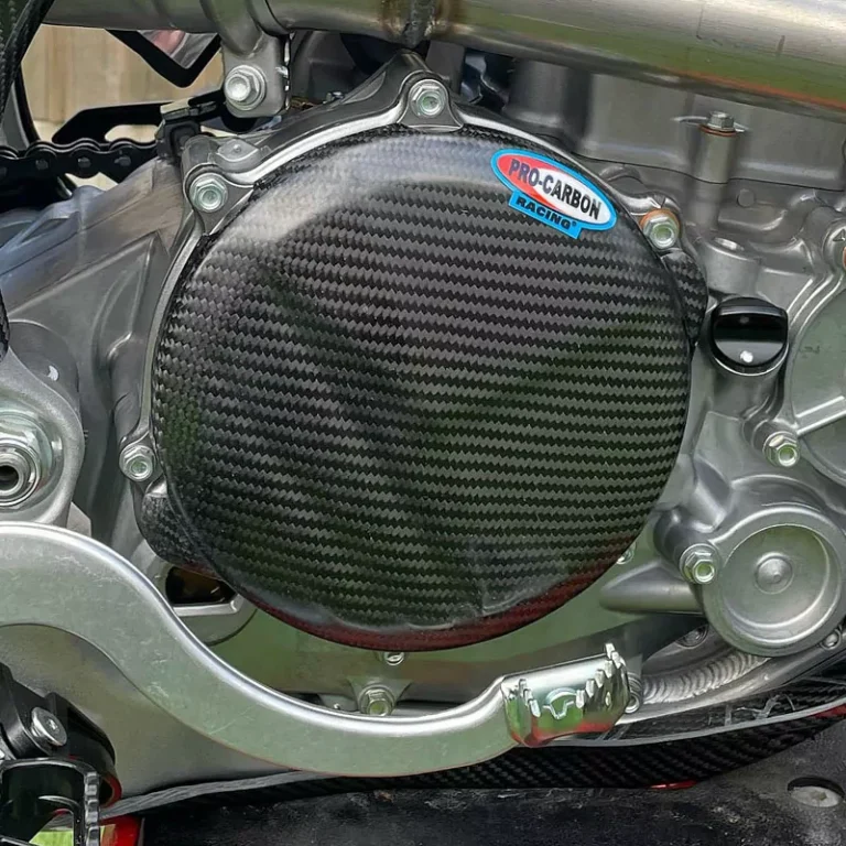 Pro Carbon blok koppelingsdeksel beschermer Honda CRF 250R 2018-2023