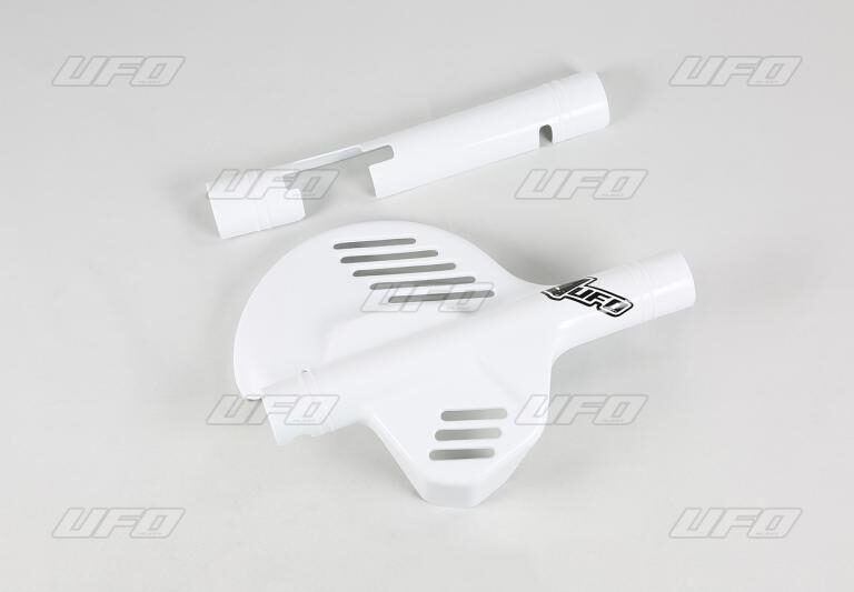 UFO voor remschijf beschermer Wit Honda CR 125R 85-89 & CR 250R/500R 85-88
