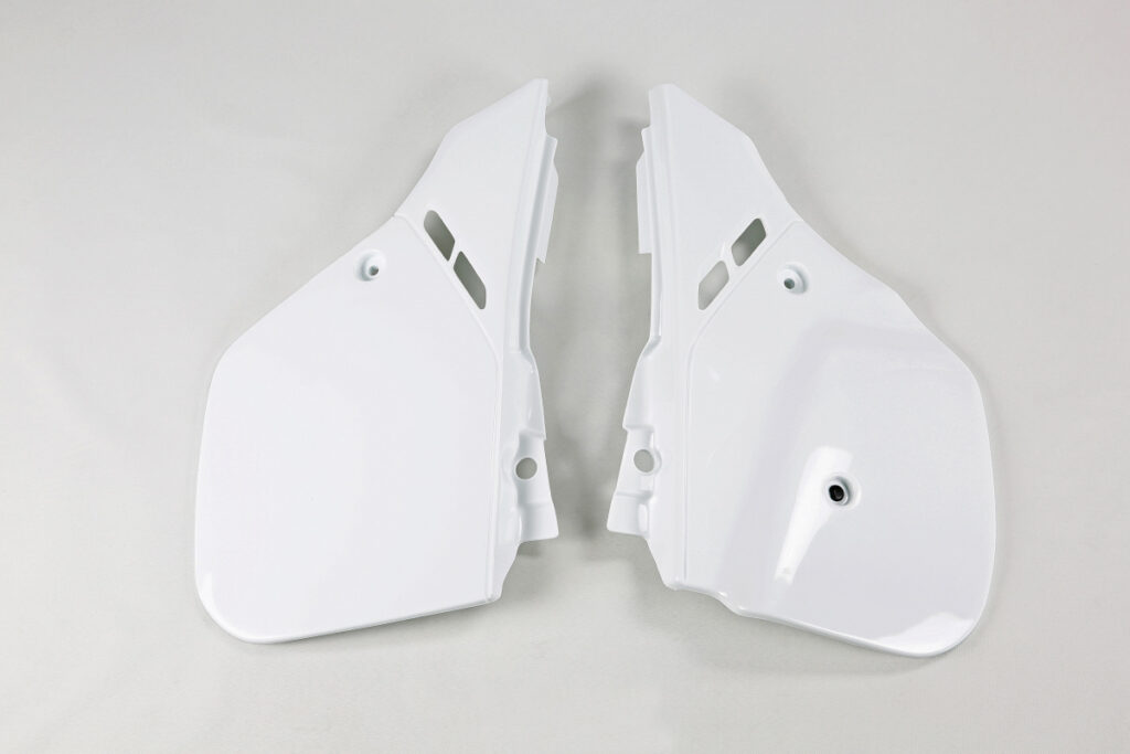 UFO zijnummerborden Wit Honda CR 125R/500R 89-90 & CR 250R 88-89