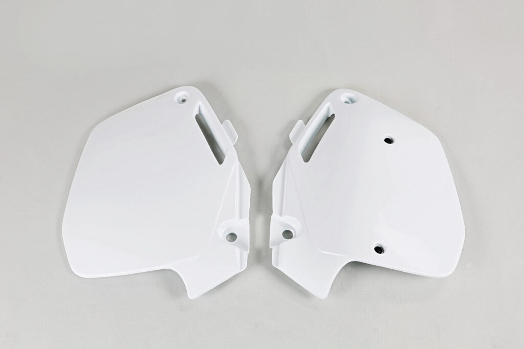 UFO zijnummerborden Wit Honda CR 125R 91-92 & CR 250R 90-91 & CR 500R 91-01