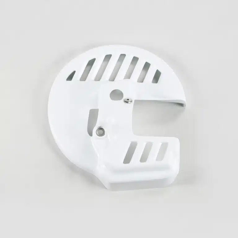 UFO voor remschijf beschermer Wit Honda CR 125R 1990-1994 & CR 250R/500R 1989-1994