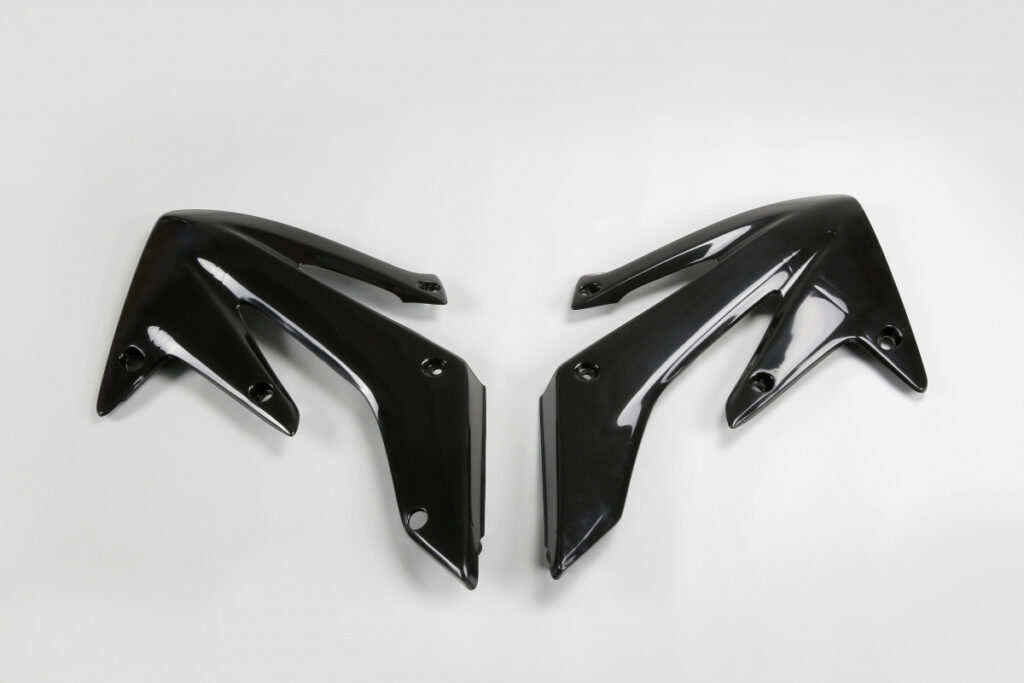 UFO radiator kappen Zwart Honda CRF 250R 2004-2009 & CRF 250X 2004-2017