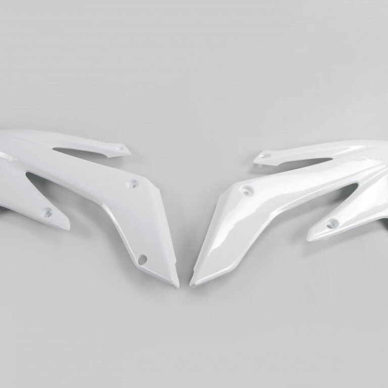 UFO radiator kappen Wit Honda CRF 250R 2004-2009 & CRF 250X 2004-2017
