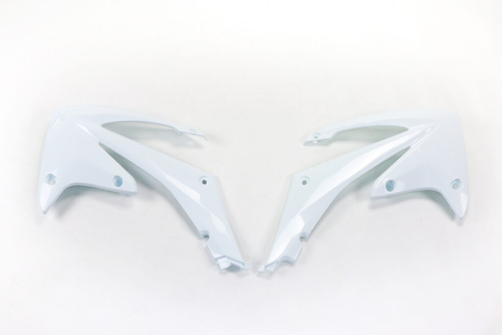UFO radiator kappen Wit Honda CRF 250R 2010-2013 & CRF 450R 2009-2012