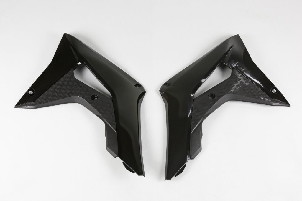UFO radiator kappen Zwart Honda CRF 250R 18-21 & CRF 450R 17-20