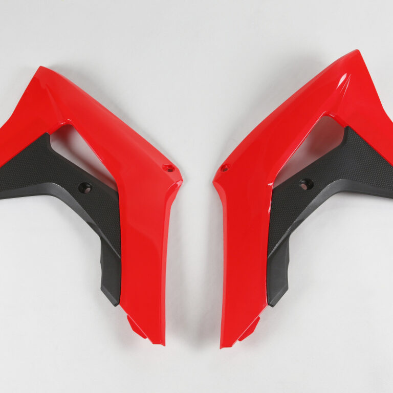 UFO radiator kappen Rood / Zwart Honda CRF 250R 18-21 & CRF 450R 17-20