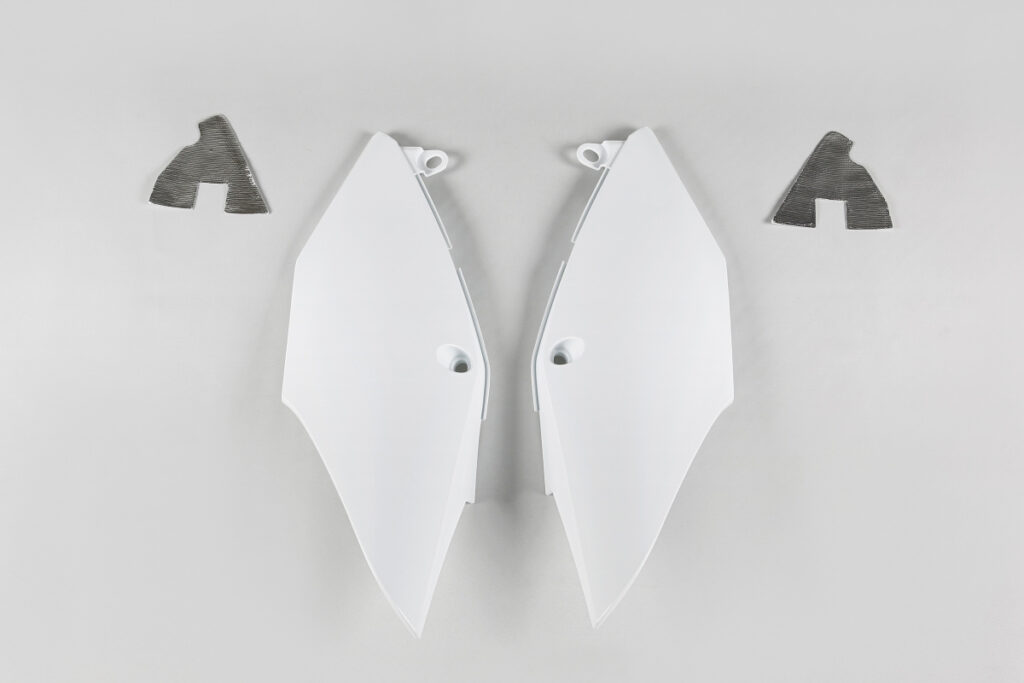 UFO Zijnummerborden Wit Honda CRF 250R 2018-2021 & CRF 250RX 2019-2021 & CRF 450R/RX 2017-2020