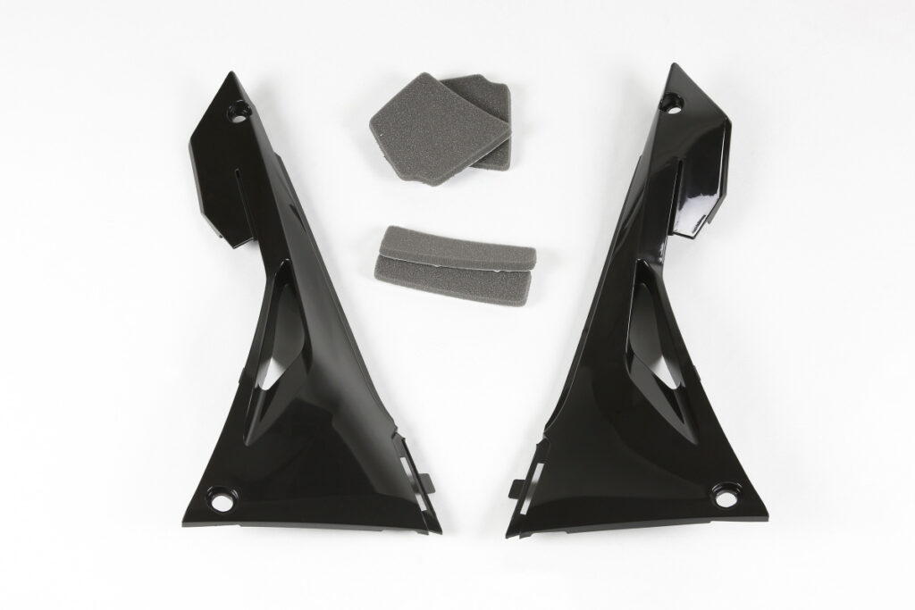 UFO Airbox Covers Zwart Honda CRF 250R/RX 2018-2021 & CRF 450R/RX 2017-2020