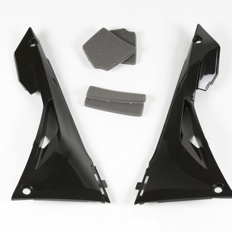 UFO Airbox Covers Zwart Honda CRF 250R/RX 2018-2021 & CRF 450R/RX 2017-2020