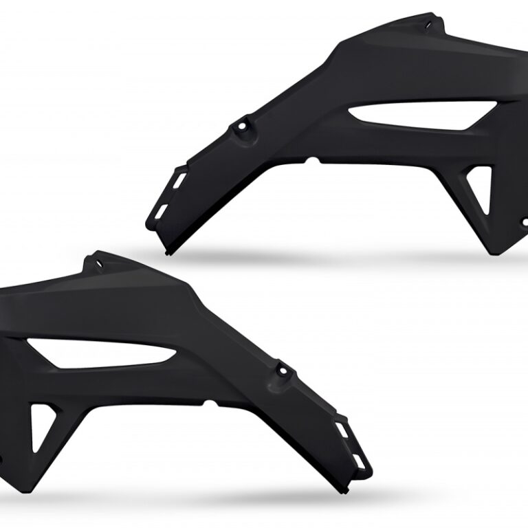 UFO radiator kappen Zwart Honda CRF 250R 2022- & CRF 450R 2021-