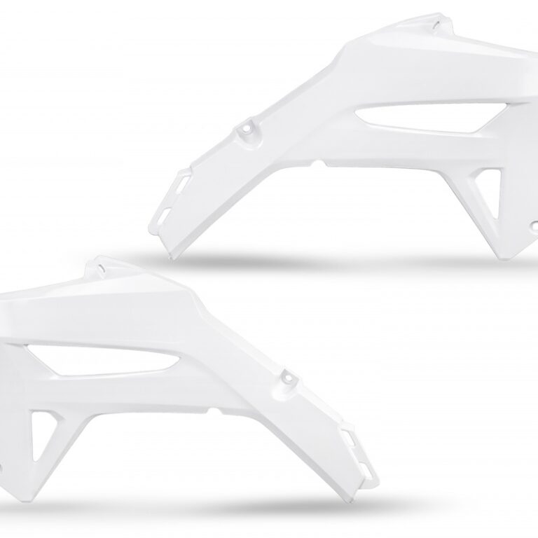 UFO radiator kappen Wit Honda CRF 250R 2022- & CRF 450R 2021-