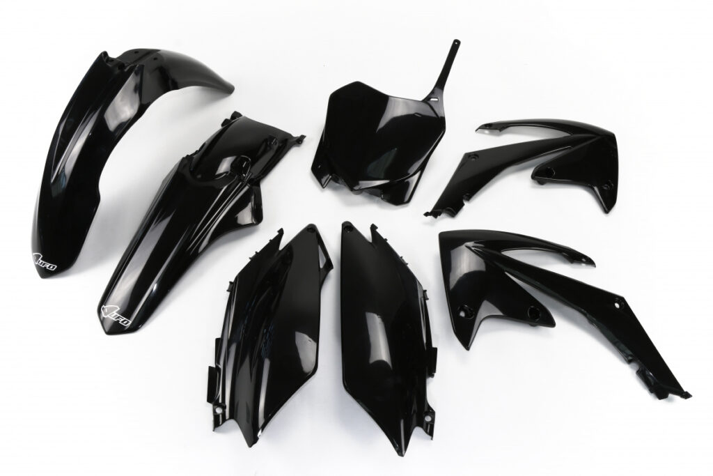 X-fun plastic kit Zwart Honda CRF 250R 2011-2013 & CRF 450R 2011-2012