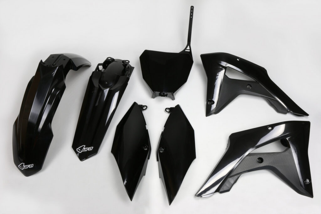 X-fun plastic kit Zwart Honda CRF 250RX 2019- & CRF 450RX 2017-2020