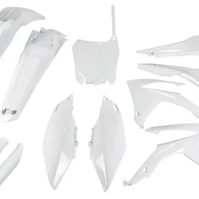 UFO plastic kit met airbox covers Wit Honda CRF 250R 2014-2017 & CRF 450R 2013-2016 ( Full Kit )