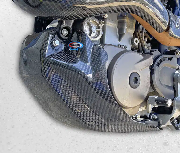 Pro Carbon blokbeschermer KTM EXC 690R 2019-2023 & Husqvarna FE 701 2016-2023 & Gas Gas ES 700 2022-2023