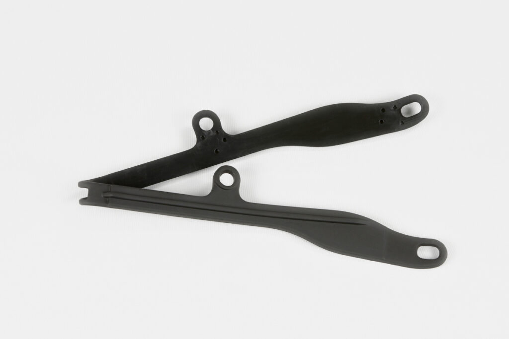UFO swingarm geleider zwart Husqvarna 2005-2013