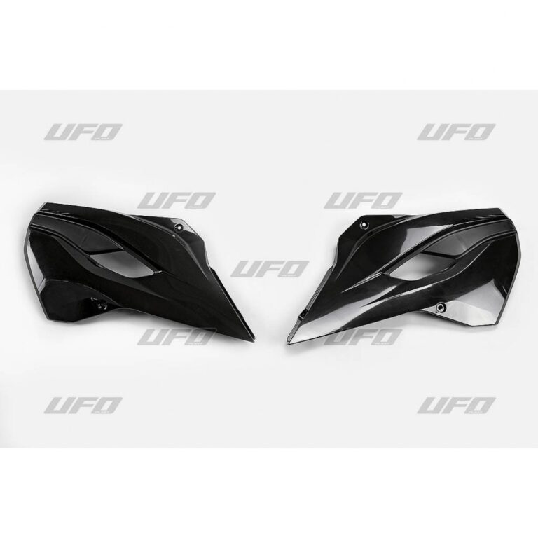 UFO Radiator Kappen Zwart Husqvarna TC 125 14-15 & TC 250 14-16 & FC 250/350/450 14-15 & TE 125/250/300 14-16 & FE 250/350/450/501 14-16