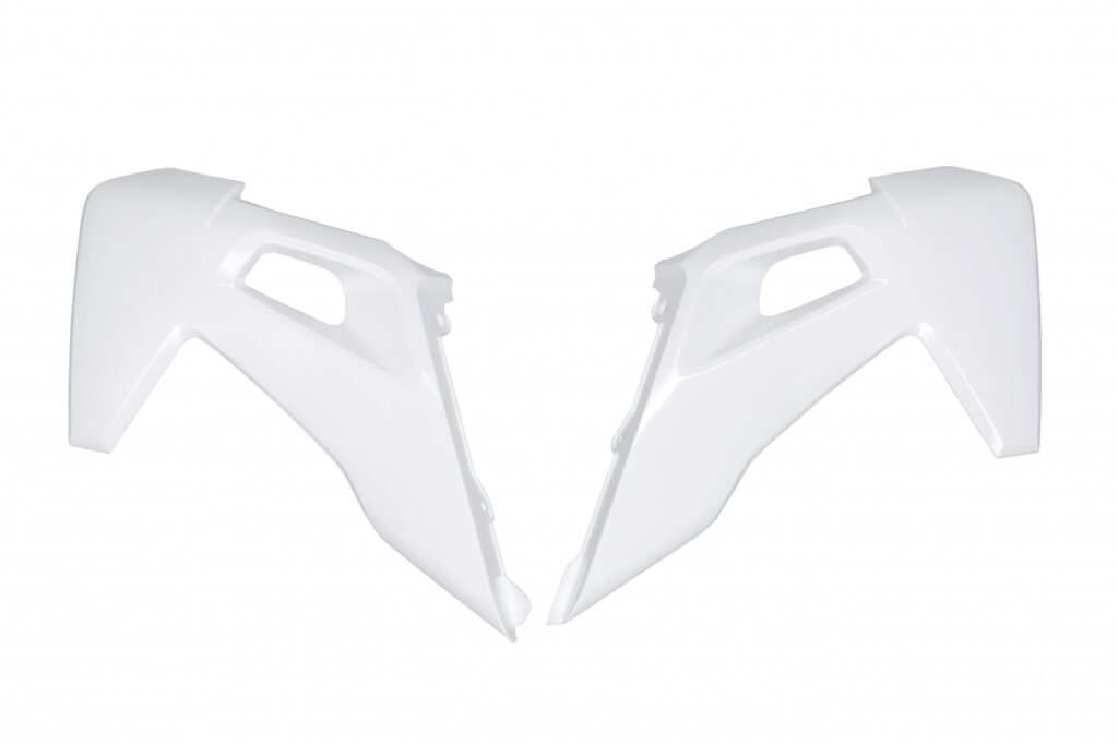UFO radiator kappen Wit 2020 Husqvarna TC/FC 125/250/350/450 19- & FE/TE 125/150/250/300/450/501 20-