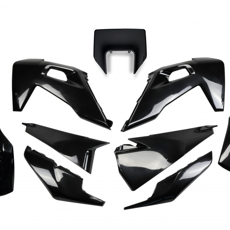UFO plastic kit Zwart Husqvarna TE 250/300 20- & FE 250/350/450/501 20-
