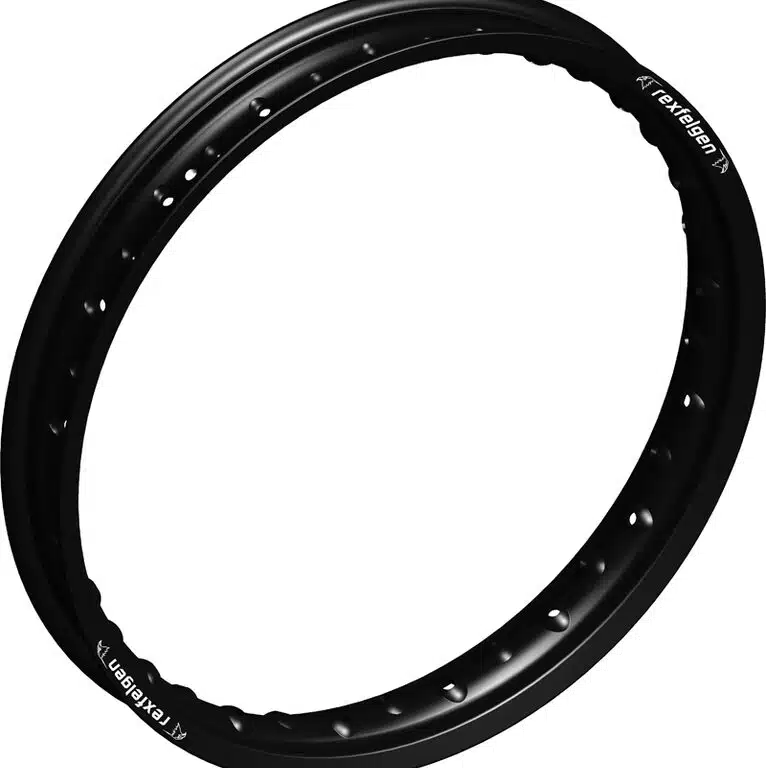 PMP zwarte achtervelg 19-2.15 voor PMP & Rex naaf Honda/Husqvarna/Kawasaki/KTM/Suzuki/Yamaha