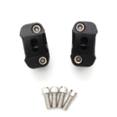 Airtime Stuurklemmen voor 22mm stuur naar 28,6mm universeel ( Zwart )