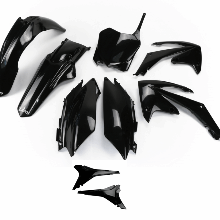 UFO plastic kit met airbox covers Zwart Honda CRF 250R 2011-2013 & CRF 450R 2011-2012