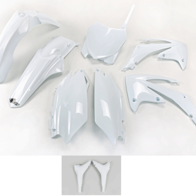 X-fun plastic kit met airbox covers Wit Honda CRF 250R 2011-2013 & CRF 450R 2011-2012