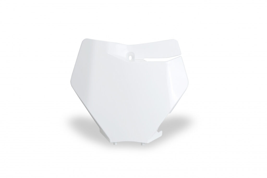 UFO voornummerplaat Wit 2020 KTM SX 125/150/250 19- & SX-F 250/350/450 19-