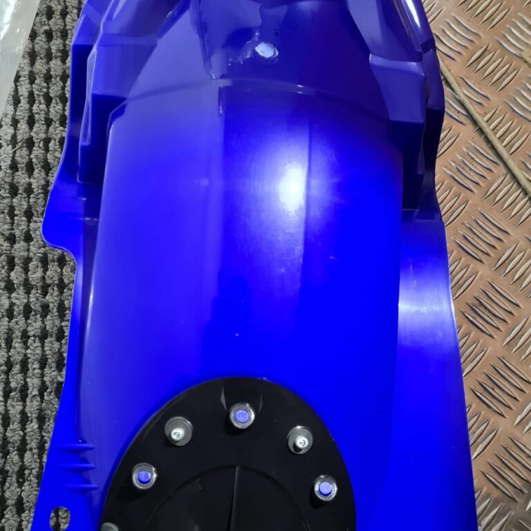 UFO Achterspatbord Blauw + interne deel Zwart Yamaha YZ 450F 2010-2013