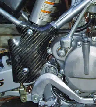 Pro Carbon framebeschermers Kawasaki KX 85 02-21