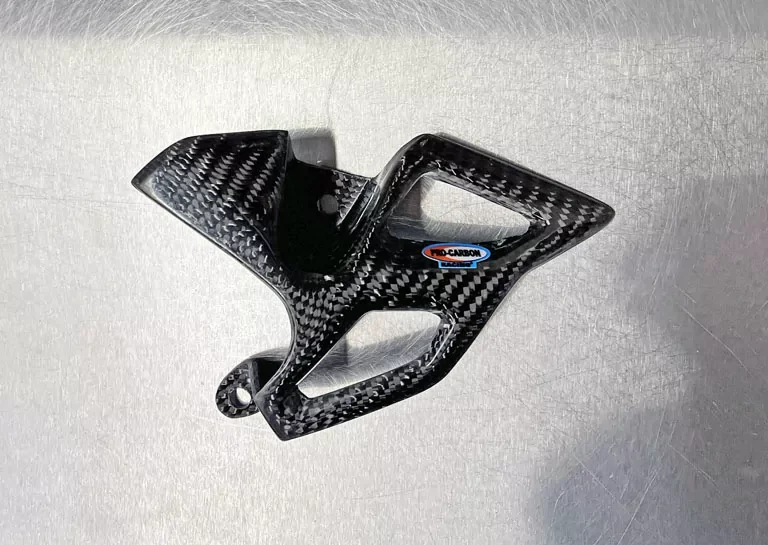 Pro Carbon voortandwiel beschermer Kawasaki KX 250F 2021- & KX 450F 2019-