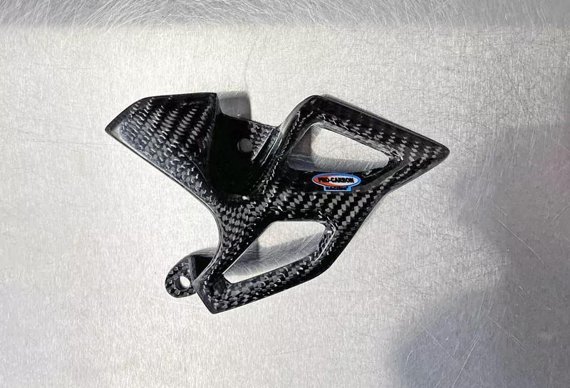 Pro Carbon voortandwiel beschermer Kawasaki KX 250F 2021- & KX 450F 2019-
