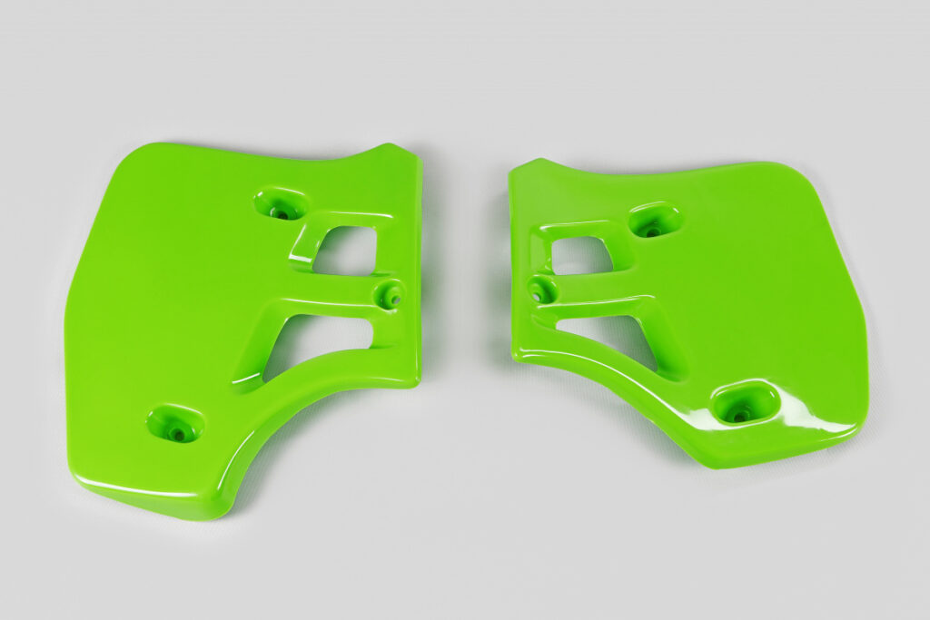 UFO radiator kappen Groen Kawasaki KX 250 1988-1989 & KX 500 1988-2002
