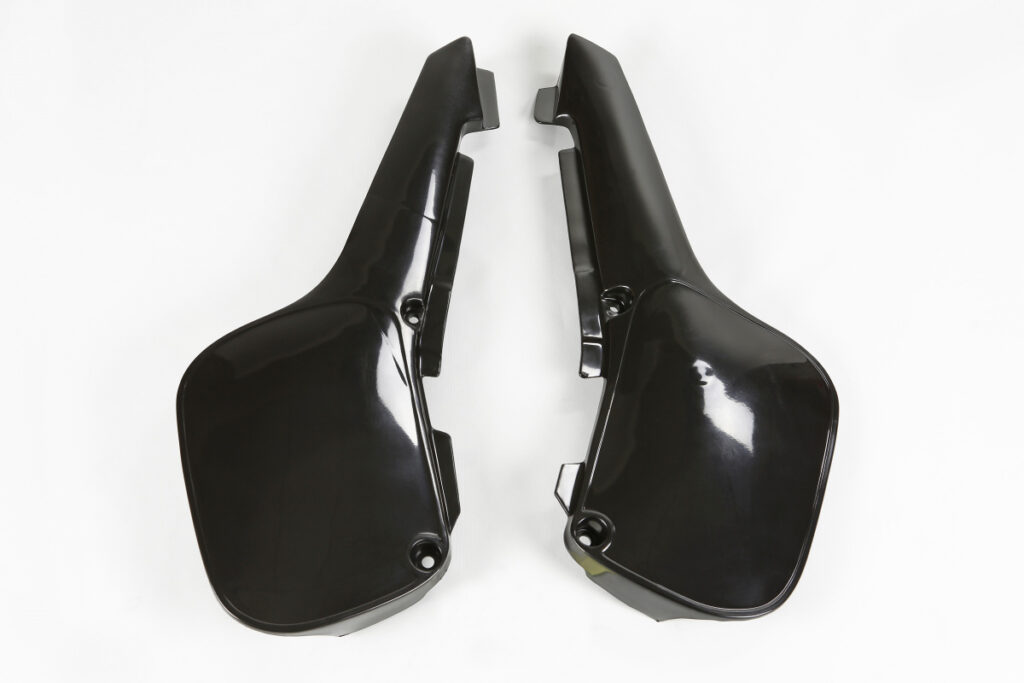 UFO Zijnummerborden Zwart Kawasaki KX 60 1984-2004
