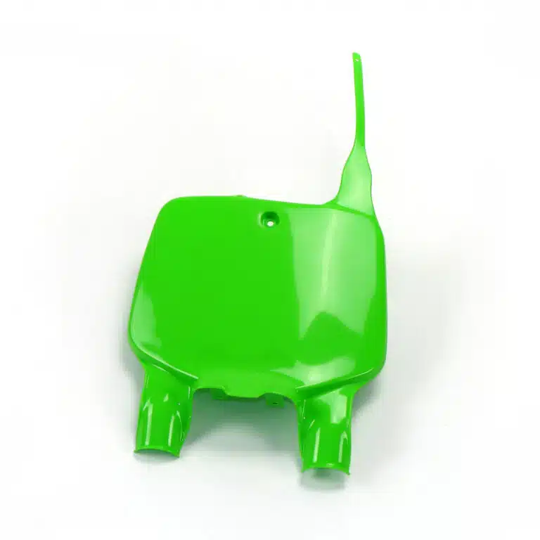 UFO voornummerplaat Groen / Upside Down fork Kawasaki KX 125/250 1996-2002 & KX 500 1996-2001