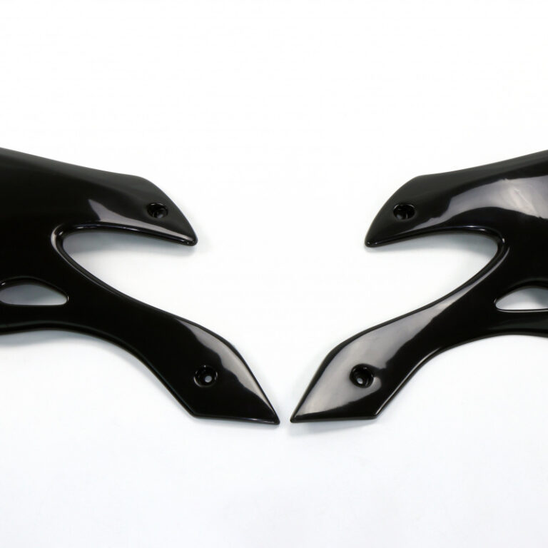 UFO radiator kappen Zwart Kawasaki KX 125/250 99-02