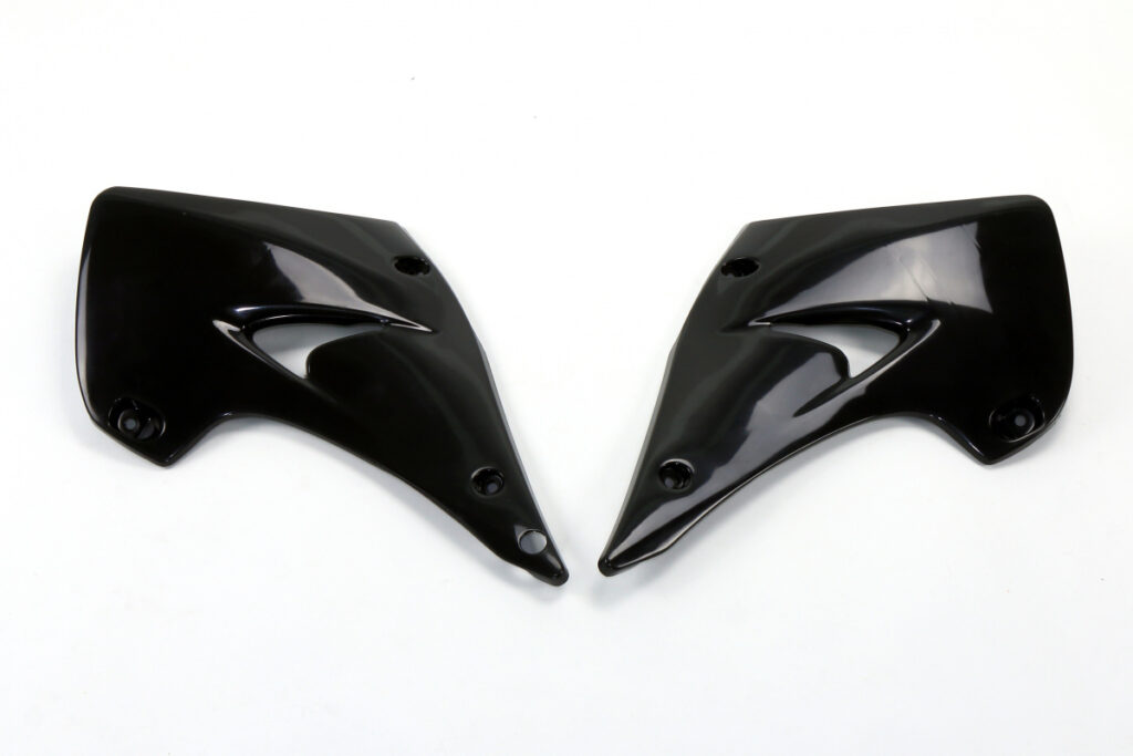 UFO radiator kappen Zwart Kawasaki KX 125/250 03-08