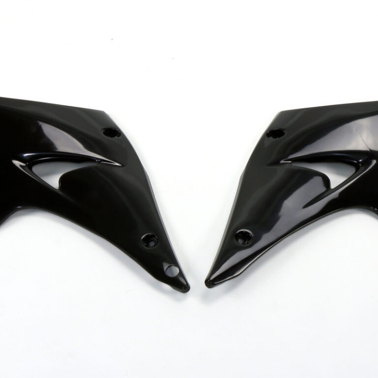 UFO radiator kappen Zwart Kawasaki KX 125/250 03-08